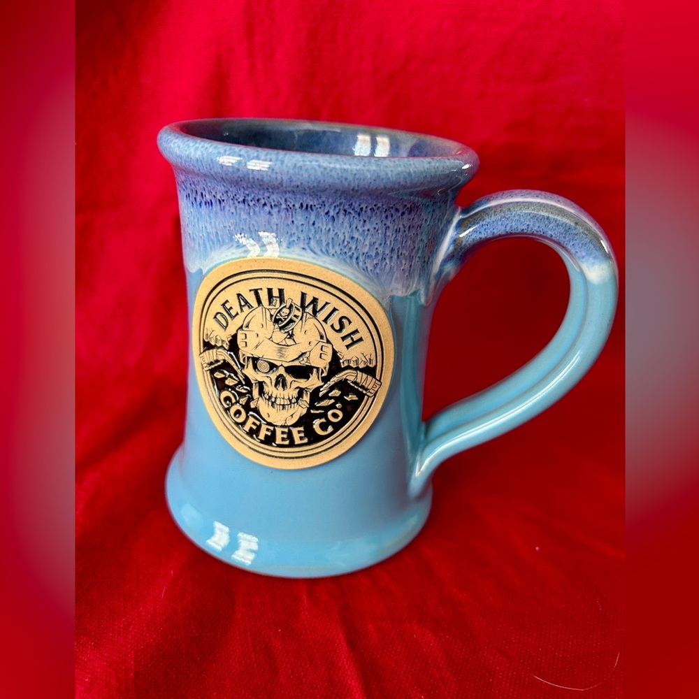 NEW Death Wish Coffee Co. 2024 Power Play Hockey Mug #2343